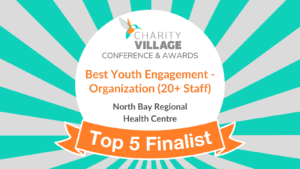 LEAD volunteer program was recognized as a top finalist for CharityVillage’s award for Best Youth Engagement