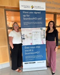 Seamless staff pose with sign